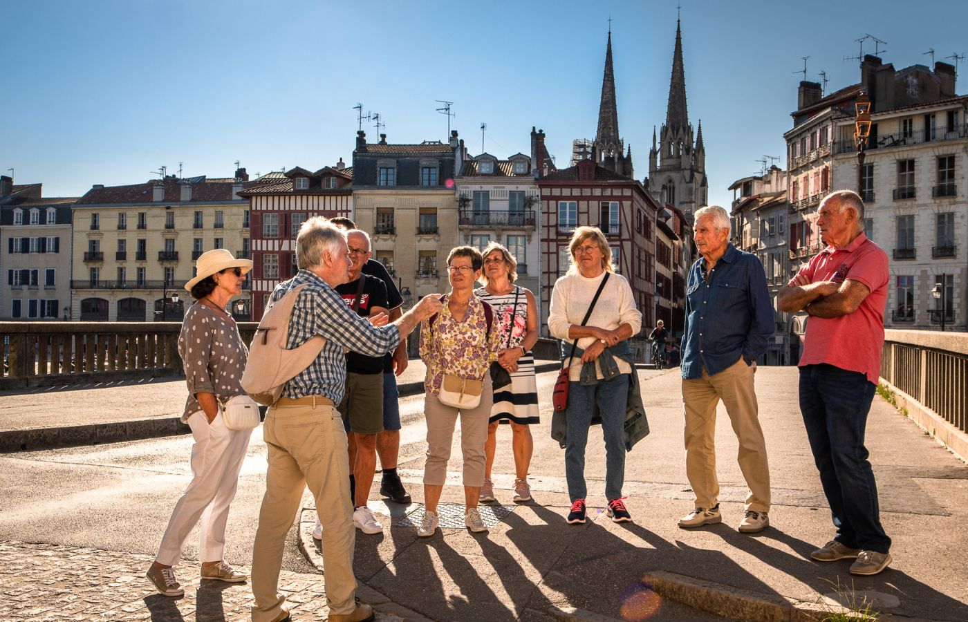 visite guidée en petit groupe à Bayonne