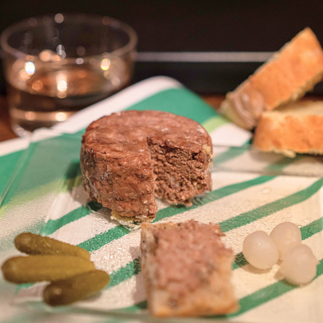 Pâté de canard à la purée de piment d'Espelette