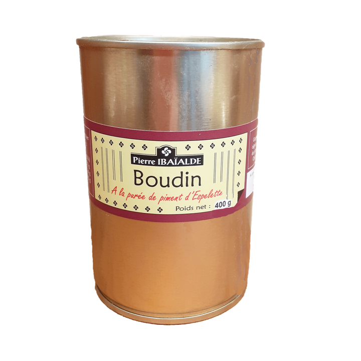 Boudin épicé Espelette purée