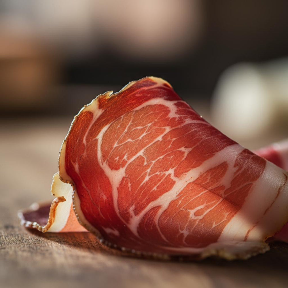 Coppa basque artisanale tranchée – spécialité du Pays Basque signée Pierre Ibaialde à Bayonne