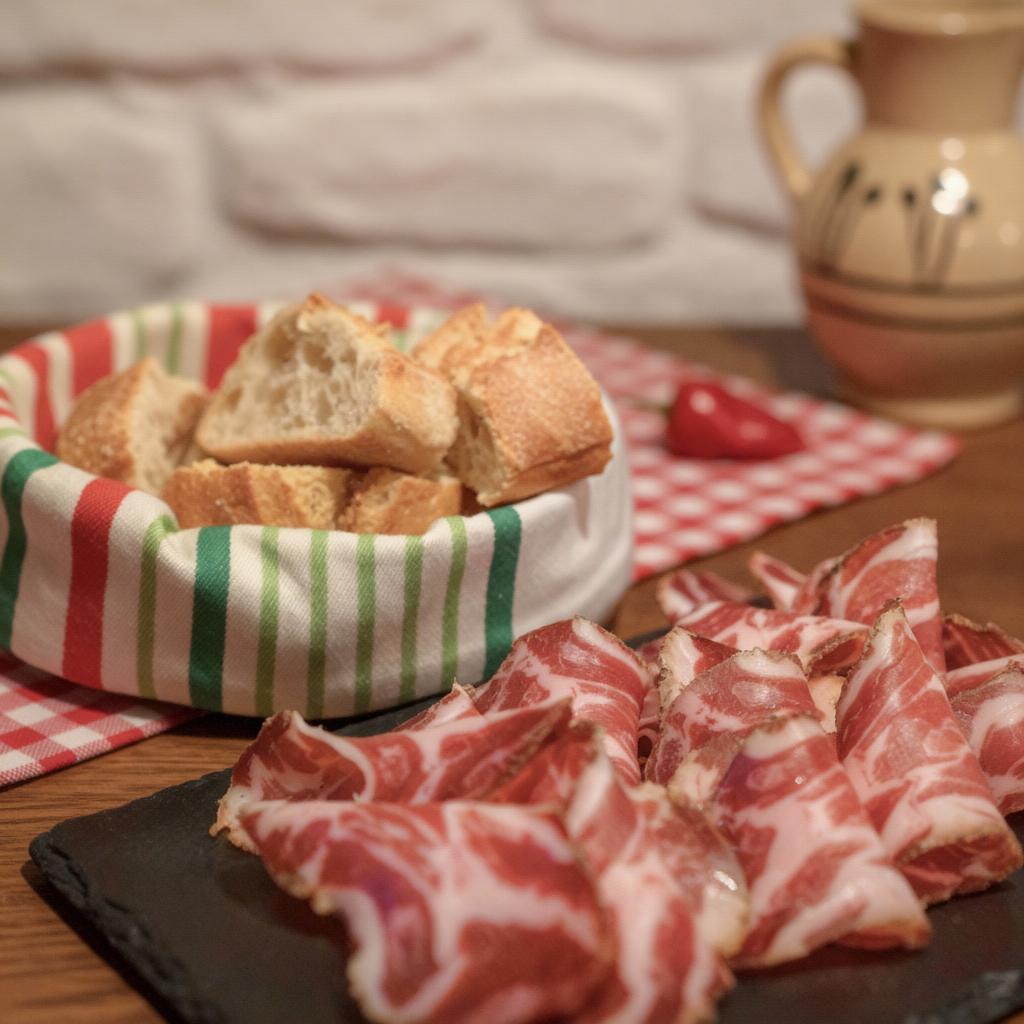 Coppa basque tranchée 150 g minimum – charcuterie artisanale préparée par Pierre Ibaialde à Bayonne