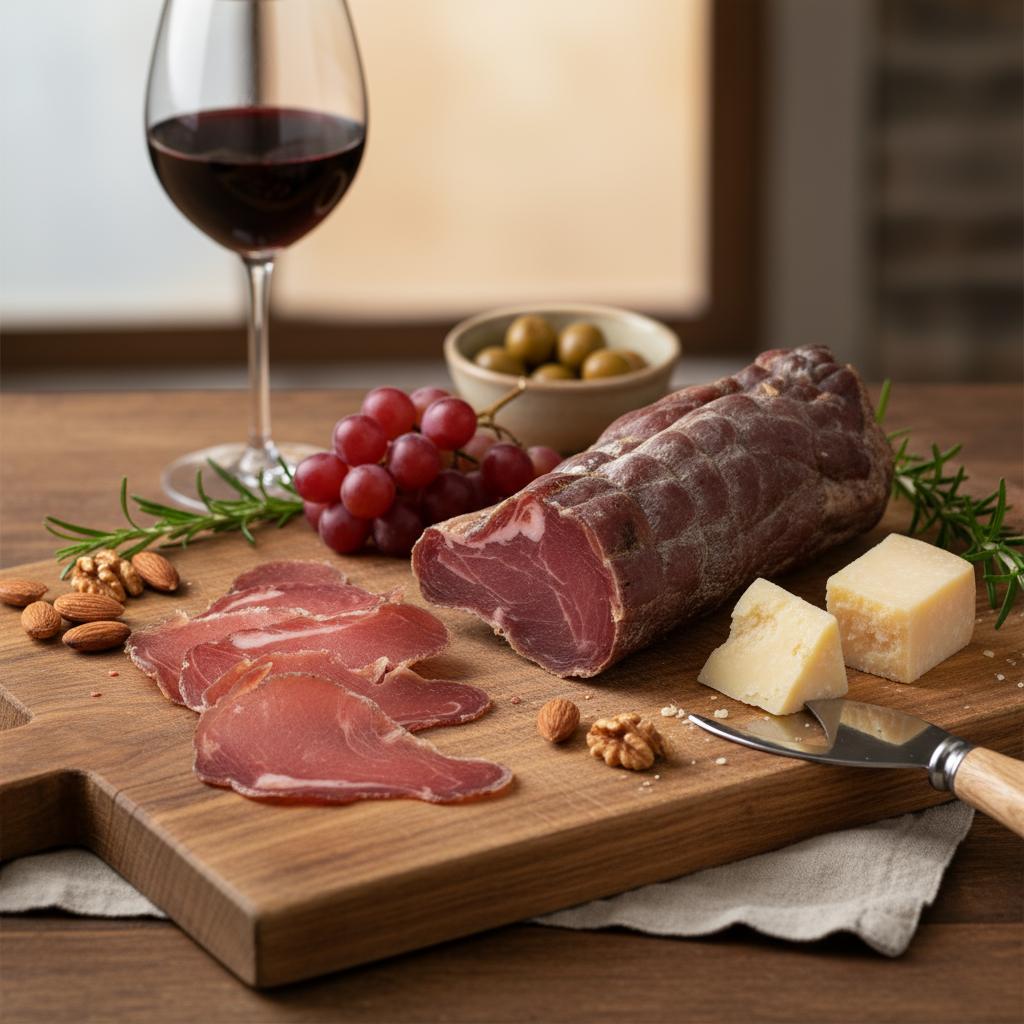 Lomo basque morceau 500 g minimum – charcuterie artisanale du Pays Basque préparée par Pierre Ibaialde à Bayonne