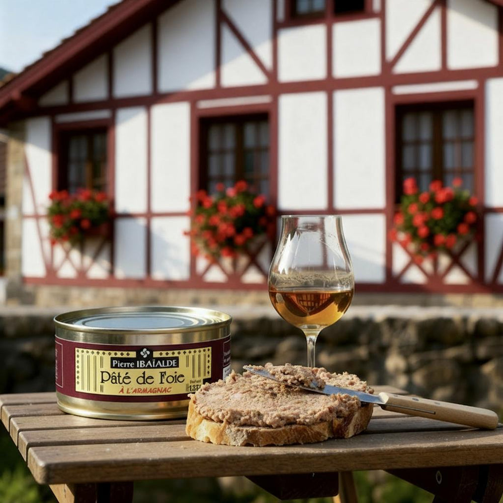 Pâté de foie basque artisanal à l’Armagnac – recette traditionnelle du Pays Basque signée Pierre Ibaialde à Bayonne
