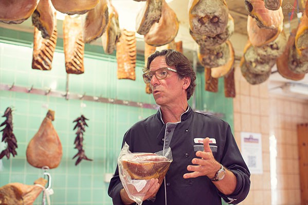 Visite de l'atelier du jambon